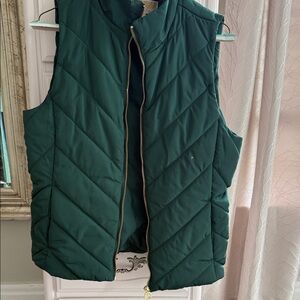 MICHAEL Michael Kors Green Quilted Vest
